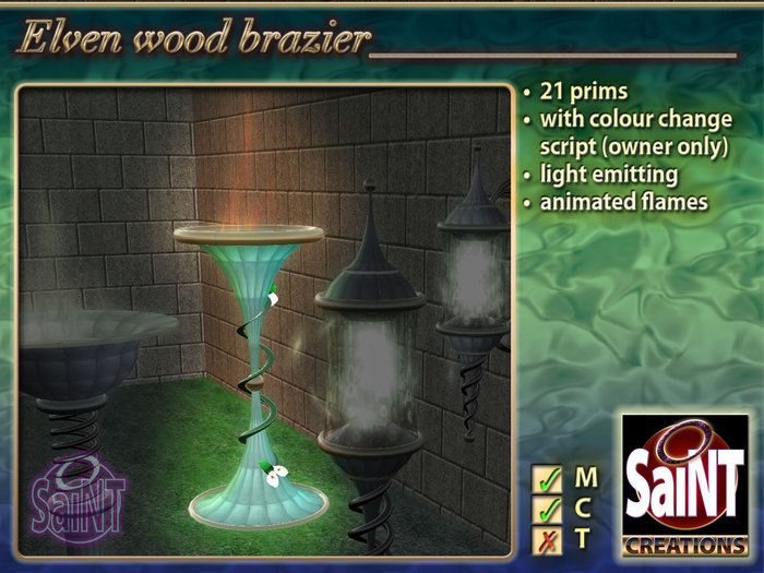 Elven Wood Brazier