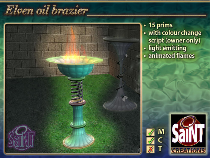 Elven Oil Brazier