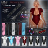 [The Forge] Ocullas Bodysuit, Red