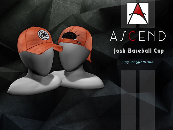 ///Ascend// Josh Baseball Cap - Orange [ADD ME]