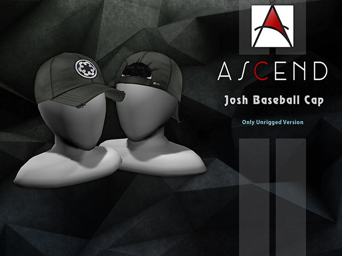 ///Ascend// Josh Baseball Cap - Rhino [ADD ME]
