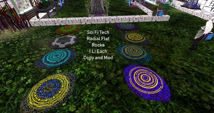 !_!ND Sci Fi Radial Flat Rocks Pack