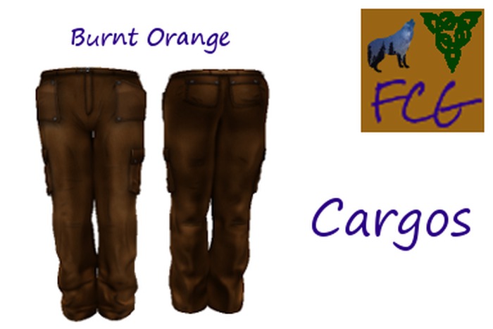 Cargos Burnt Orange
