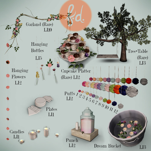 (fd) Cupcake Platter (Boxed) RARE