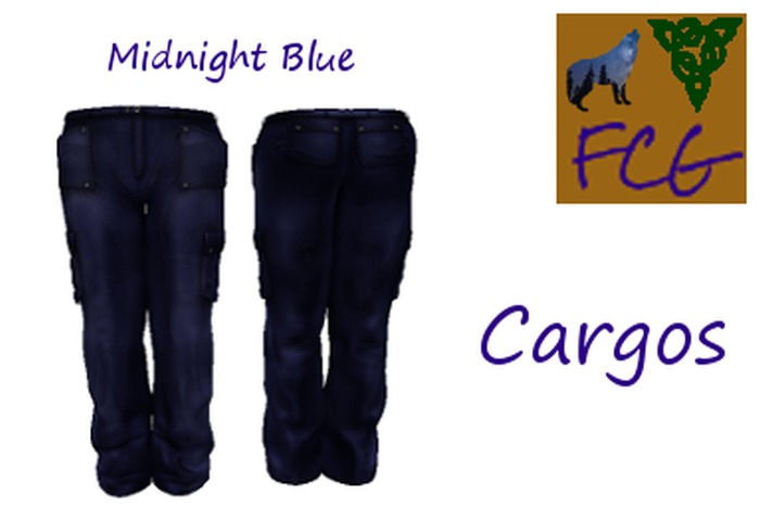 Cargos Midnight Blue