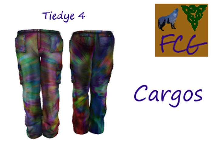 Cargos Tiedye 4