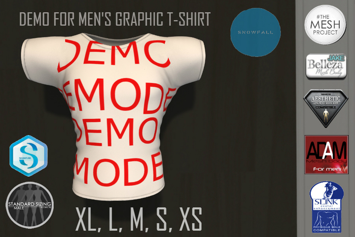 DEMO CASUAL MEN'S T-SHIRT