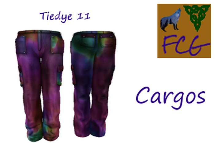 Cargos Tiedye 11