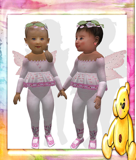 ❤Pat A Kake Pink Butterfly Ballet❤ 
