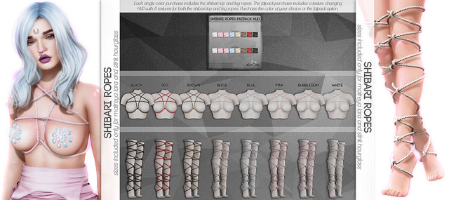 Caboodle - Shibari Ropes - White