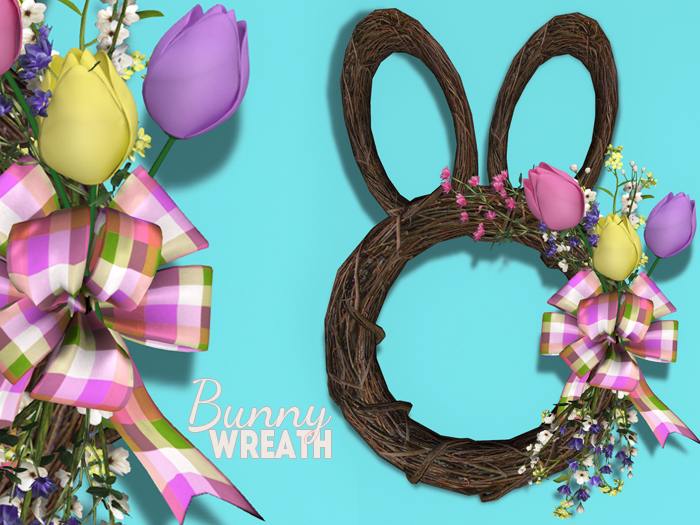 [Townies] Bunny Easter Wreath