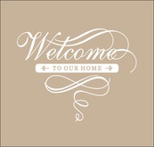 Wall Decor - Welcome to Our Home