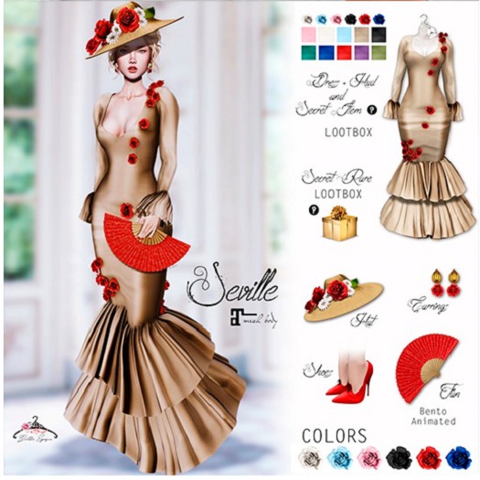 Belle Epoque { Seville } Hat Blue (Box)