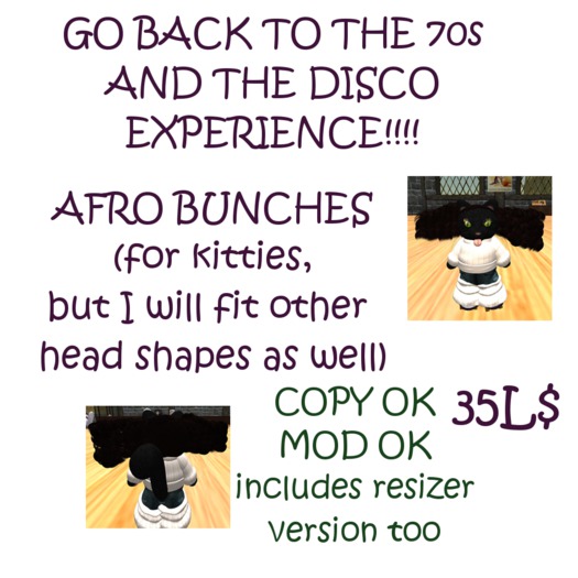 *Tiny B's Designs* Afro Bunches