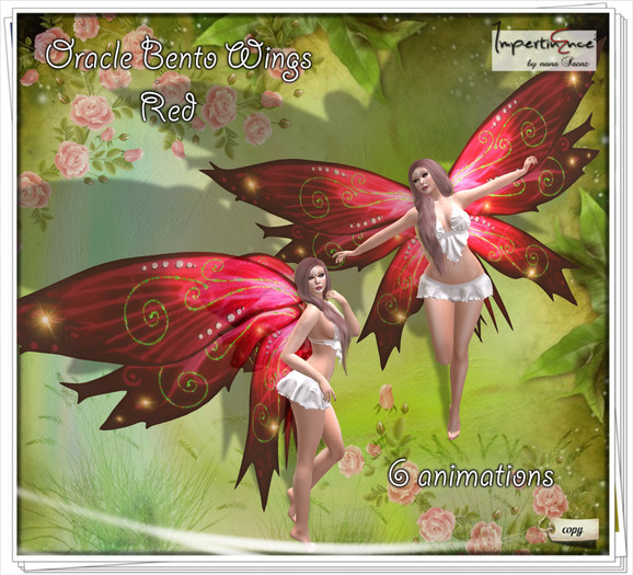 Bento wings Oracle Red ADD ME