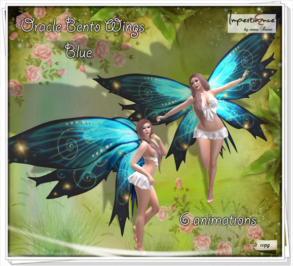 Bento wings Oracle Blue ADD ME