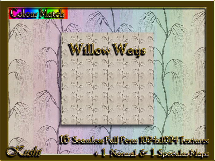 Willow Ways Seamless Textures