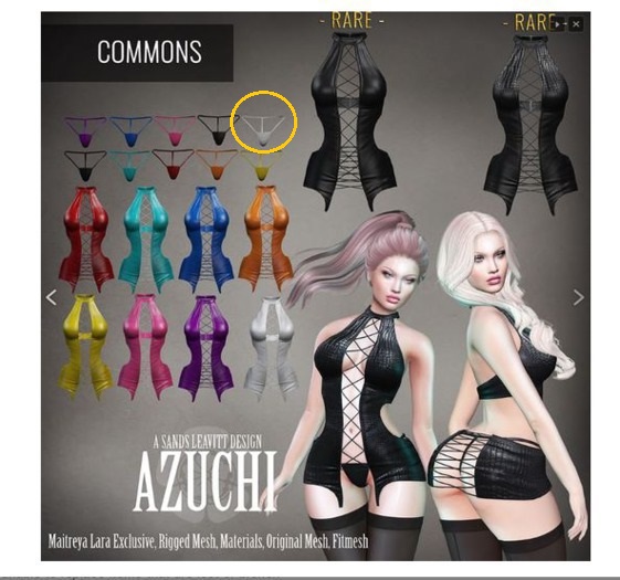 [Azuchi] Dani Panties *Maitreya* White