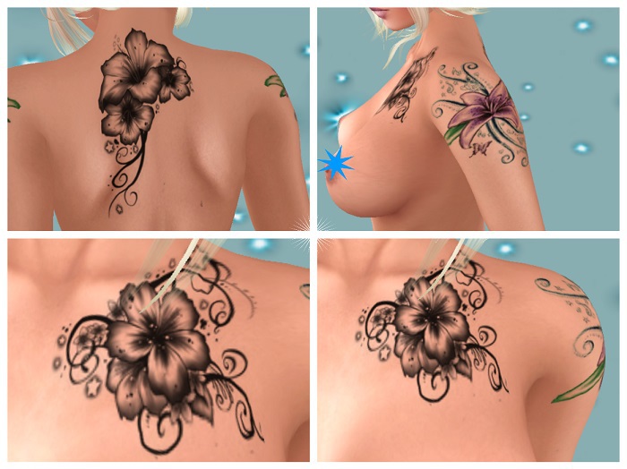 tattoo fleur 5
