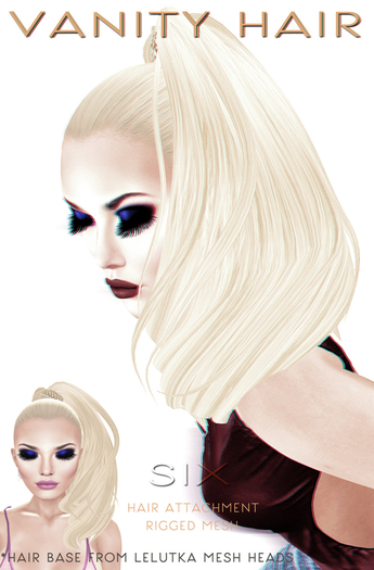 Vanity Hair::Six -All Blacks Pack