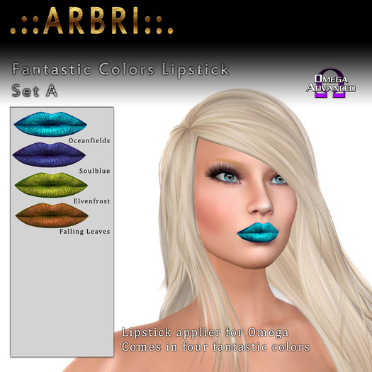 .::AS. Design::. Omega Fantastic Colors Set 1 Lipstick