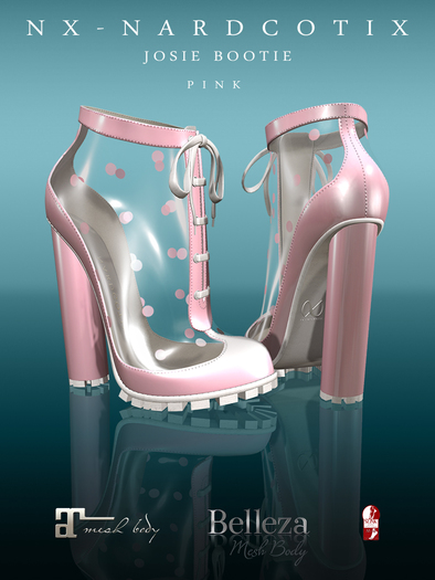 NX-Nardcotix Josie Bootie Pink