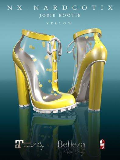 NX-Nardcotix Josie Bootie Yellow