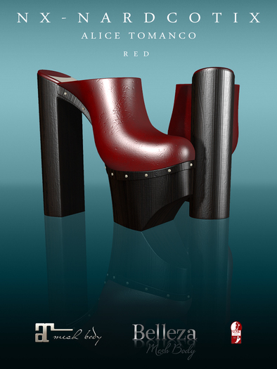 NX-Nardcotix Alice Tamancos Red