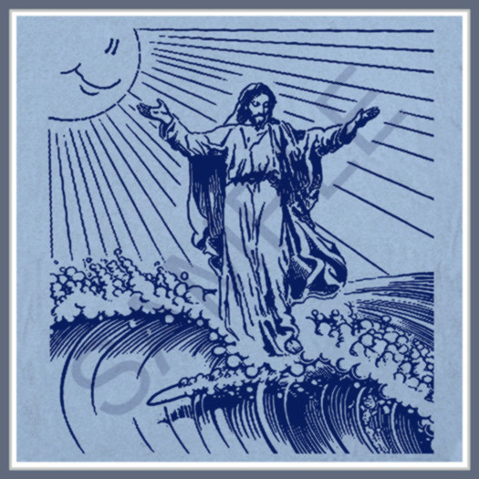 FIRST SURFER ART POSTER "the reason for the season" great gift