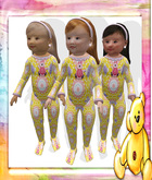 at A Kake Bunny Jammies Yellow