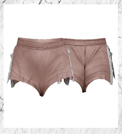 SEUL - Snap Shorts - Nude