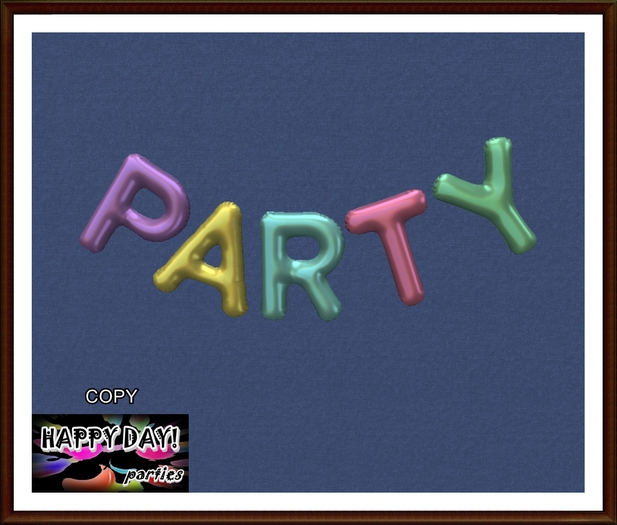 Happy Day! - Party Balloons Color