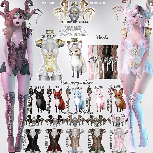 Alchemy - The Wilds - Crowned Horns - Sky [box]