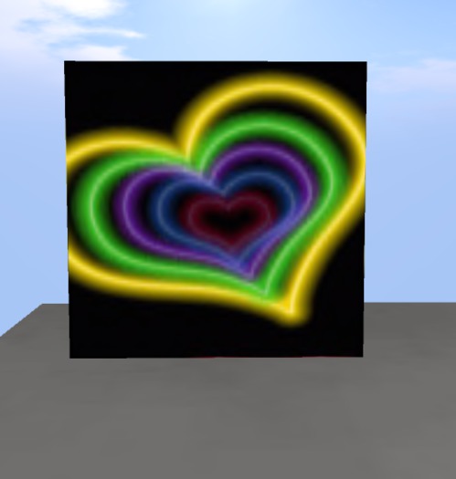 animation neon haert 2 gif