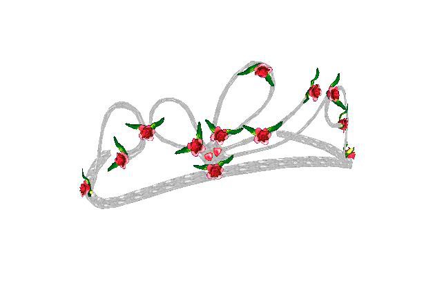 Tiara red roses
