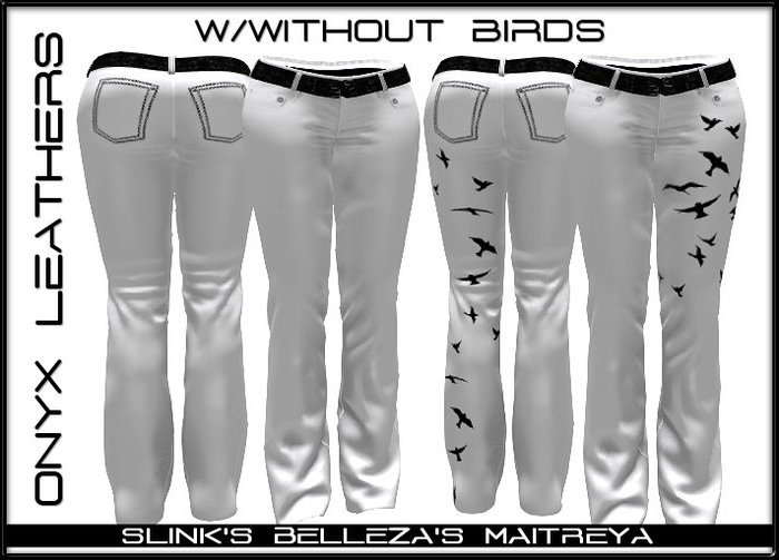 Jeans with without BIrds - Multi sizes