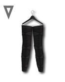 Vinyl - Nope Leg Sleeves Pak black