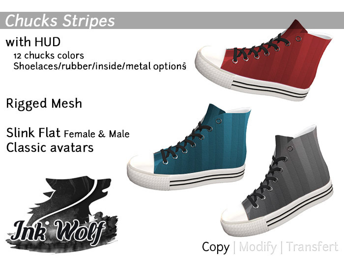 ::Ink Wolf:: Chucks Stripes