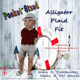 *PoCkEt-SiZeD* Alligator Plaid Fit Unpacker (WEAR)