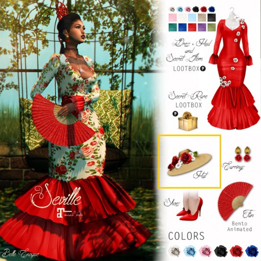 Belle Epoque { Seville } Hat White (Box)