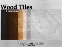 RP - 8 Full Perm Seamless Textures - Wood Tiles