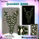 FC- Full Perm Mesh Climbing Roses 