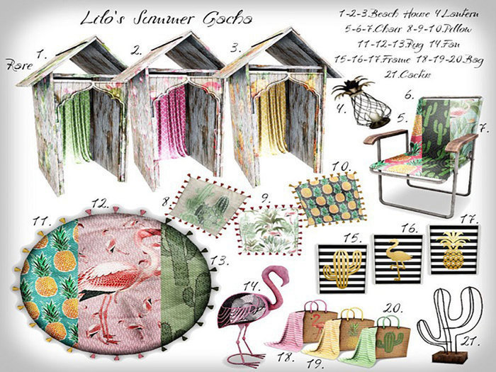 Kalopsia - Lilo's Beach House - Pineapple RARE