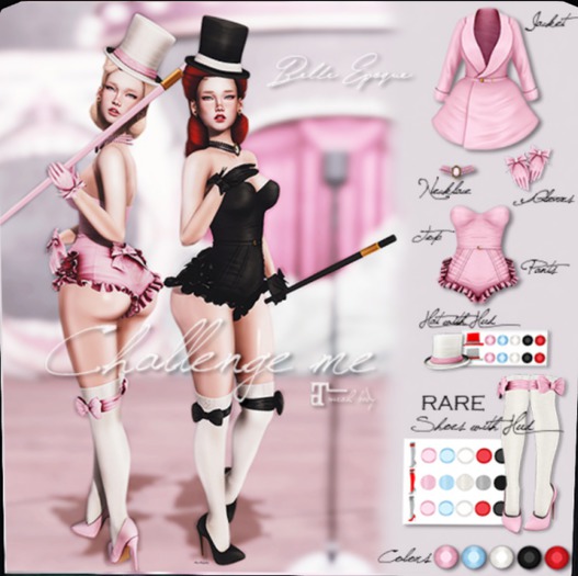 Belle Epoque { Challenge Me } Jacket Pink (Box)