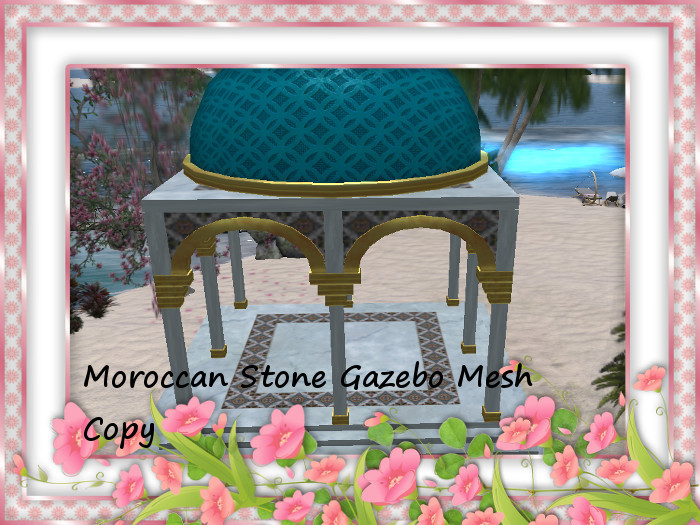 Maroccan Stone Gazebo Giftbag