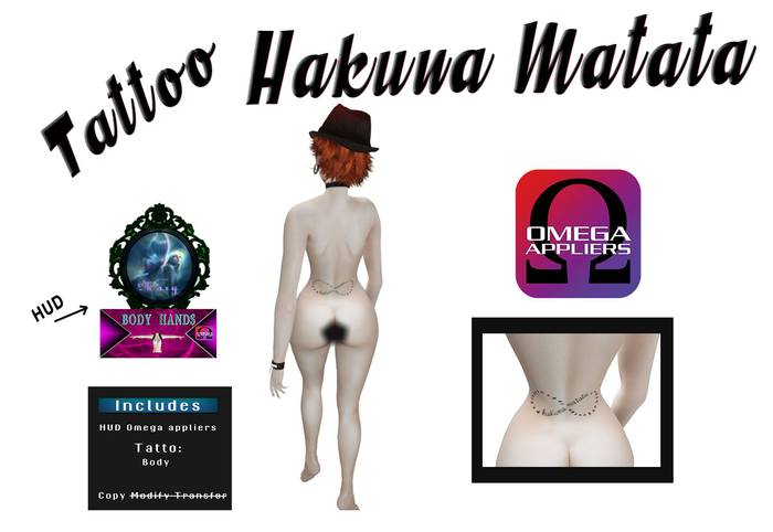 ::.Mary.:: Hakuna Matata tatto