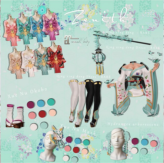 =Zenith=Xue Nu Mask (Purple) 