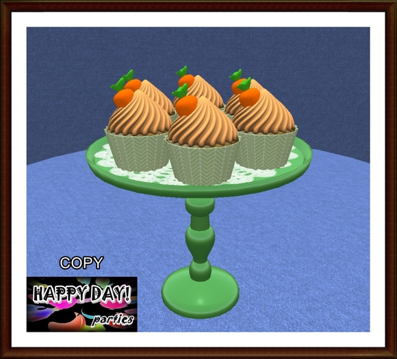 Easter - Carrot Cupcake Stand