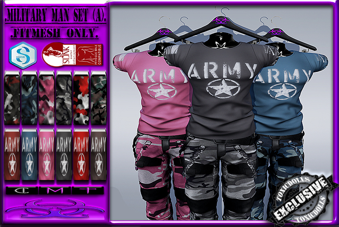[TD] Military Man Set [A]
