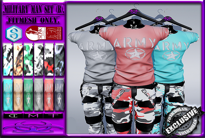 [TD] Military Man Set [B]